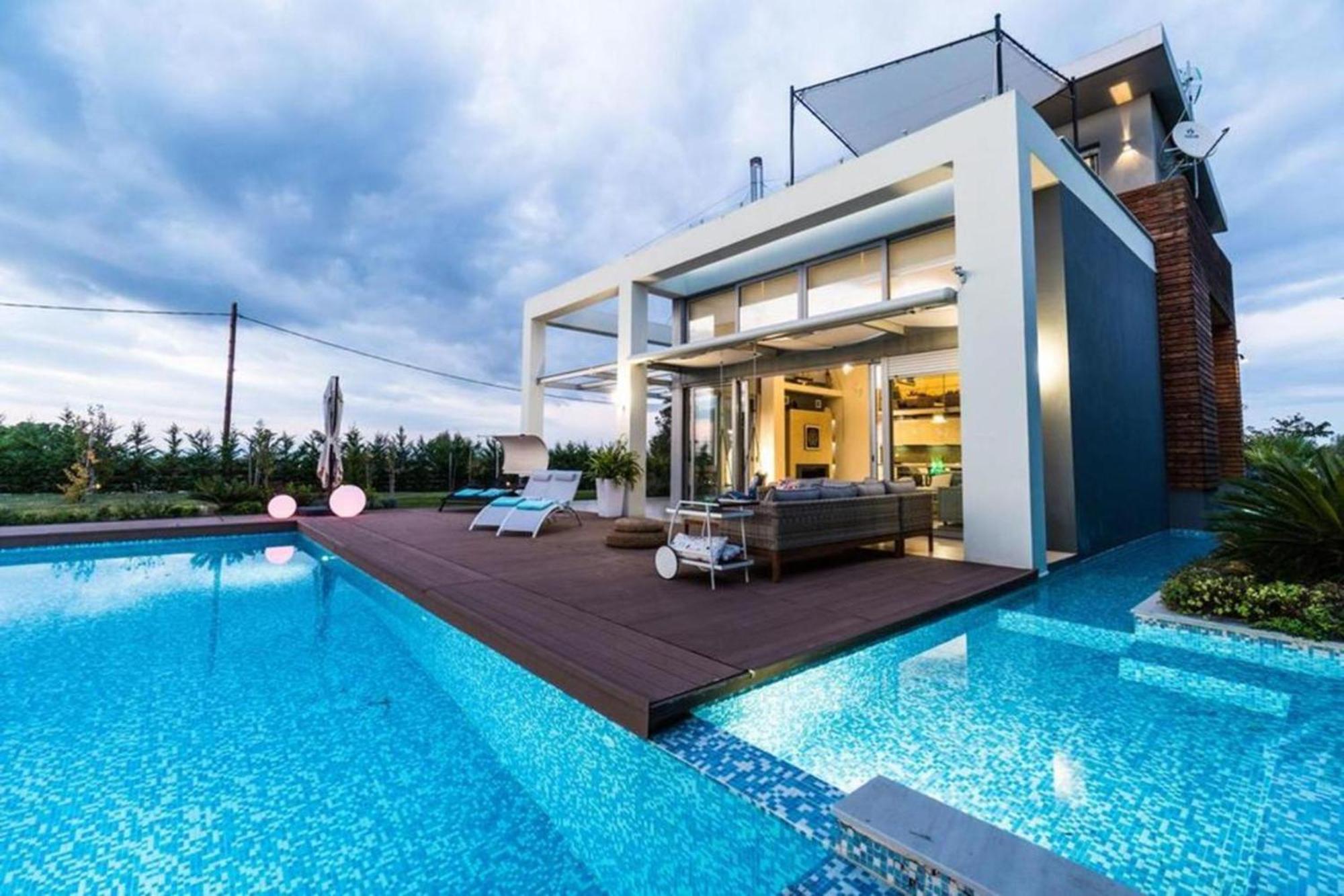 Island Villa Sani Sani  Esterno foto
